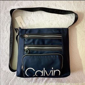 Navy Calvin Klein Crossbody bag